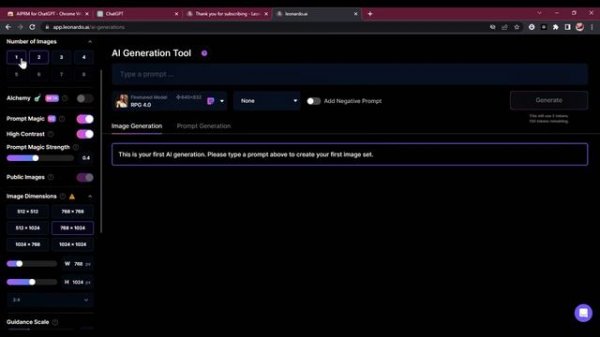 Text To Image - Leonardo AI Tutorial (FREE)