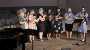 Без пятна и порока. христианский псалом гурт сестер Grace Trinity Church Sacramento California 2021