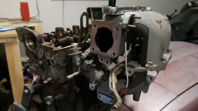 1995 GA16DE MOTOR FULL DISASSEMBLY смотреть онлайн