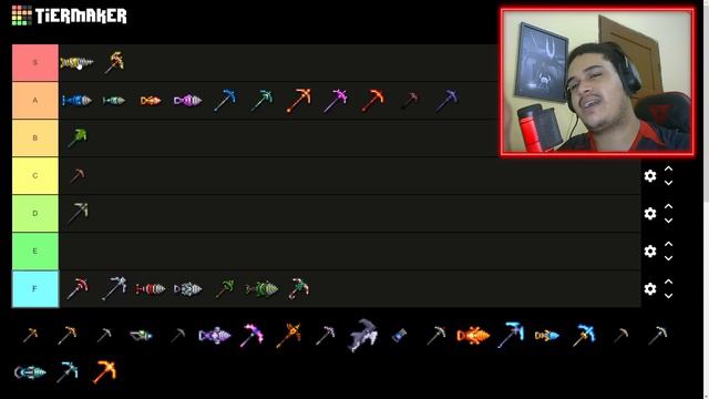 Não achei que essa seria a PIOR PICARETA! Terraria tierlist 1.4.4 смотреть онлайн