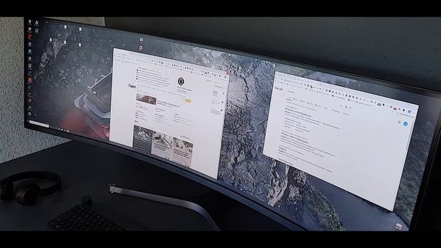 Обзор Samsung CRG9 C49RG90SSI 49" (32:9) vs LG 34WK95U 5k 34" (21:9) Ultrafine Сравнение мониторов смотреть онлайн