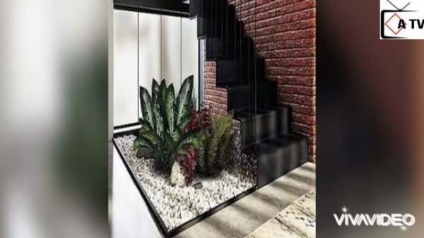 Beautiful Staircase garden | Small Indoor garden | Beautiful Stairs | Modern Stairs | @aliofgujrat