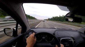 Гоним по трассе Renault Kaptur # тест 160 км/ч и выше
