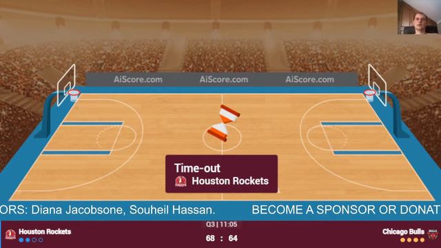 🔴 Live: Houston Rockets vs Chicago Bulls | NBA | Live PLay by Play Scoreboard смотреть онлайн