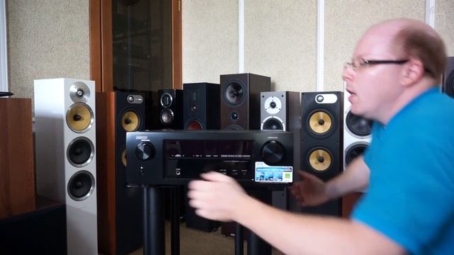 AV-ресивер DENON AVR X1000 смотреть онлайн