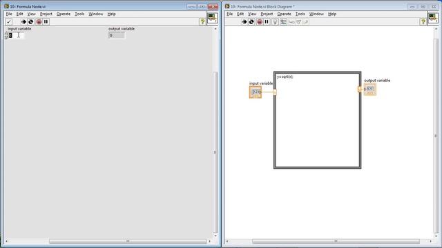 10-Formula Node LabVIEW Example Ar смотреть онлайн