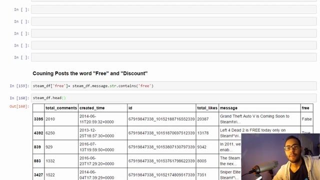 Lesson-07 : Grouping posts by keywords - Facebook Data Analysis with Python смотреть онлайн