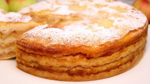 Простейший Яблочный Пирог "ТРИ СТАКАНА" Изумительно Вкусный