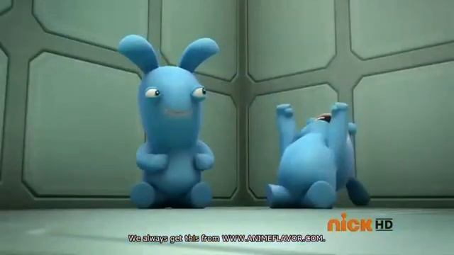 Rabbids Invasion Rabbid Test No 98005-c: The Blue Rabbid смотреть онлайн