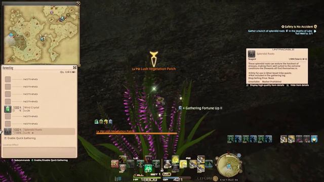 FFXIV Daily Quest Botanist 25 - Safety Is No Accident - Beast Tribe Qitari - Shadowbringers смотреть онлайн