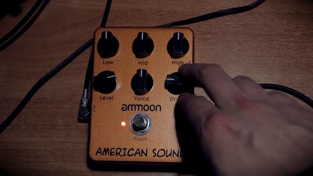 Эмулятор гитарного усилителя Ammoon American Sound смотреть онлайн