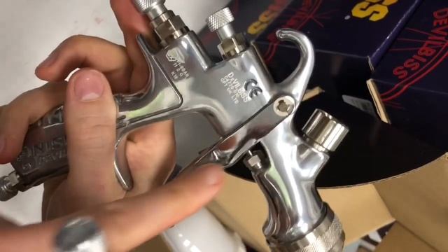 Краскопульт Devilbiss FLG5 английского производства смотреть онлайн