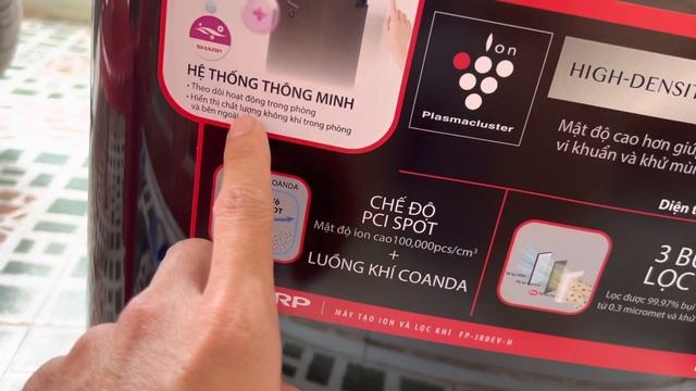 Máy lọc không khí ion Sharp FP-J80EV-H. #sharp #NAK KHOA NGUYỄN. Rất tốt cho sức khỏe nhé a e. смотреть онлайн