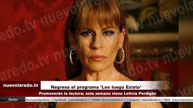 Regresa el programa ‘Leo luego Existo’; viene Leticia Perdigón смотреть онлайн