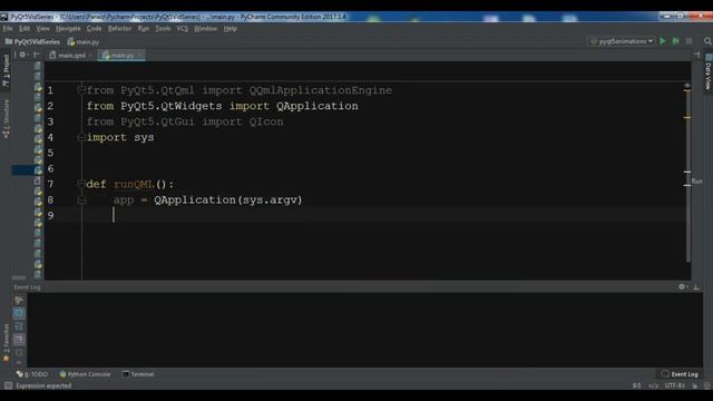 Introduction To PyQt5 QtQuick And Creating First Window смотреть онлайн