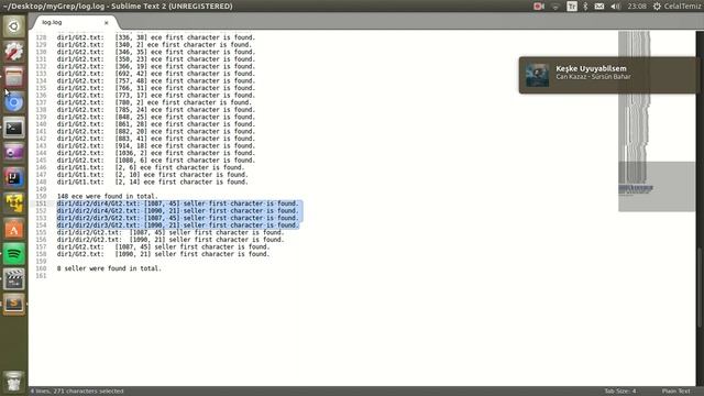 Linux Grep Implementation in C смотреть онлайн