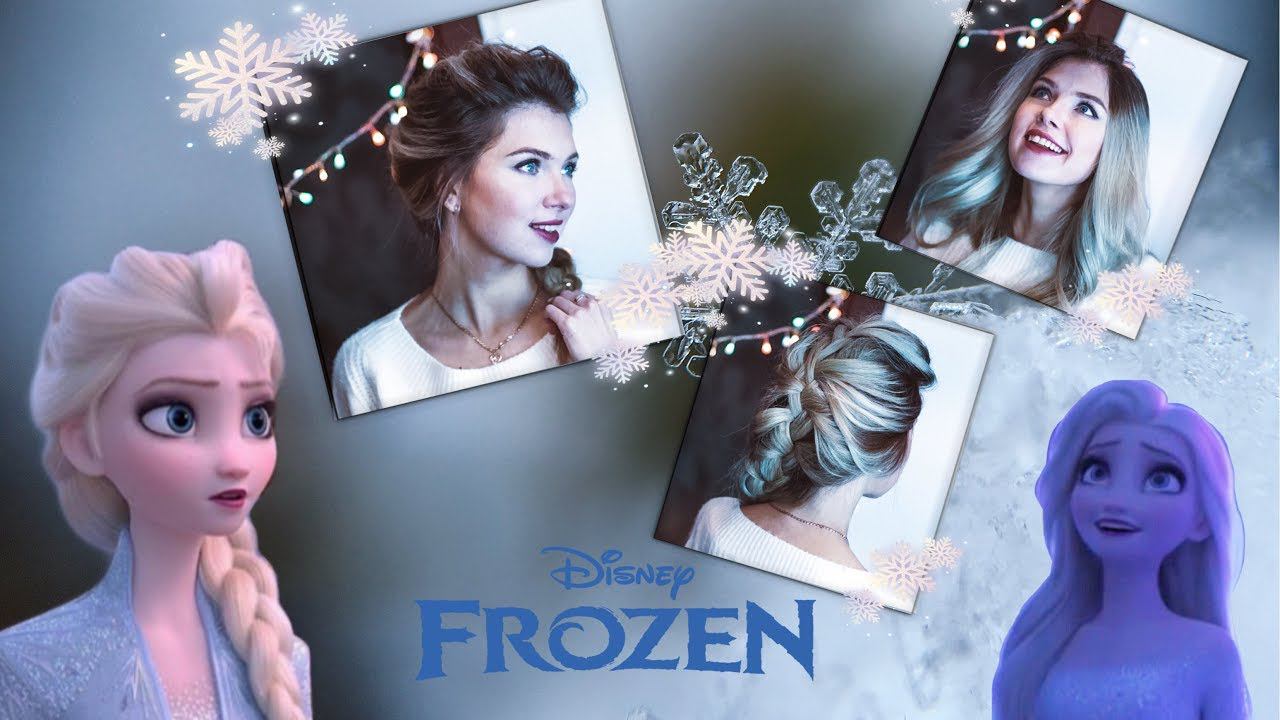 Прическа Эльзы своими руками ❄️ Холодное сердце 2 \ на праздник в школу, на утренник - Beautymaker смотреть онлайн