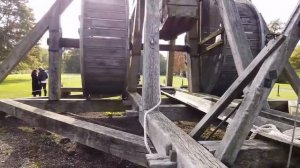 Требушет в замке Уорик, Англия. #историческиереконструкции