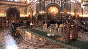 Патриарх Кирилл совершил чин умовения ног