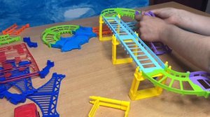 СОБИРАЕМ ДОРОГУ ДЛЯ МАШИНКИ  «ГОРОДСКИЕ ВИРАЖИ»