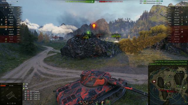 Indien-Panzer - World of Tanks - Мастер - Фьорды - 4K UltraHD смотреть онлайн