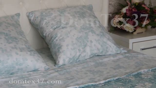 Постельное белье из сатина "ЛАНА" / видеообзор DomTex37 смотреть онлайн