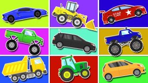 Все серии подряд.  Сборник мультфильмов про машинки.