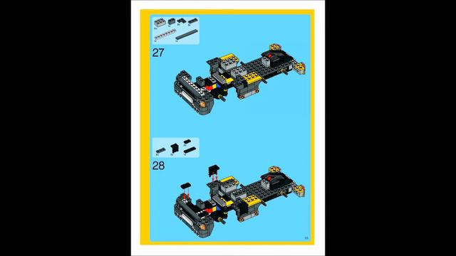 LEGO Creator 6753 Highway Transport Instructions DIY Book 1 смотреть онлайн