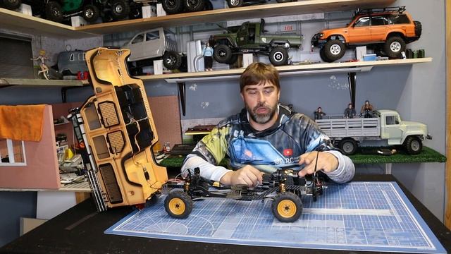 D1RC D110 Defender 110 1/10 Rc Crawler. Тачка на минималках