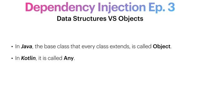 Dependency Injection Ep. 3 | Data Structures VS Objects смотреть онлайн