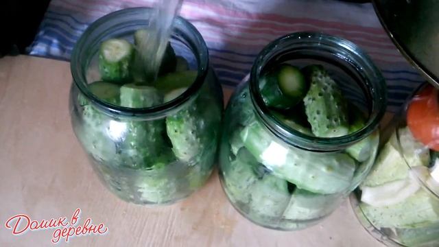 Маринованные корнишоны. Огурцы на зиму. || Pickled gherkins. Cucumbers for winter. смотреть онлайн