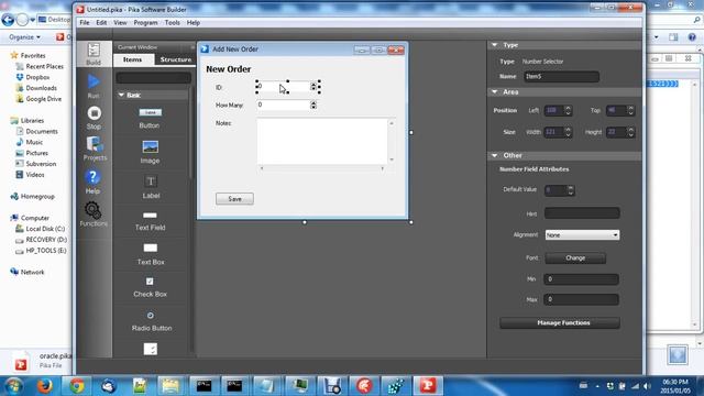 Creating an Oracle data input form смотреть онлайн