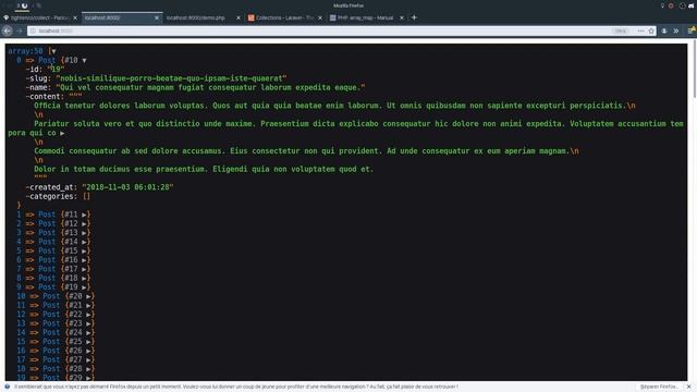 Tutoriel PHP : Les Collections Laravel смотреть онлайн