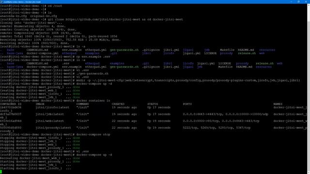 4/5- install jitsi meet docker centos - urdu/hindi смотреть онлайн
