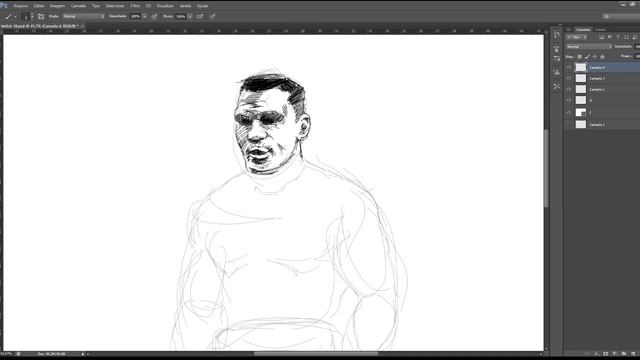 MIKE TYSON Drawing - Fast Sketch - Art смотреть онлайн