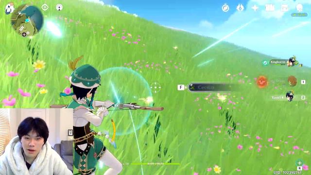 Where to find Cecilia for Venti Ascension Material | Genshin Impact | смотреть онлайн