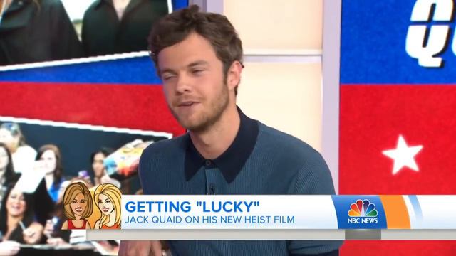 Jack Quaid Talks About 'Logan Lucky,' Seeing A Band With Daniel Craig | TODAY смотреть онлайн