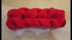 ПОВЯЗКА КОСА КРЮЧКОМ