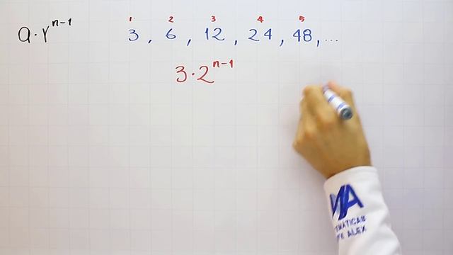 Término n-ésimo Sucesión - Progresión Geométrica смотреть онлайн
