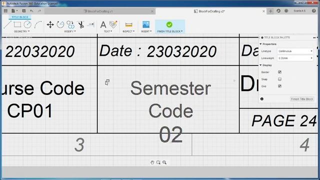 SCARIA A S | Autodesk Fusion360 | Module 10 | Lecture02 - Drafting and Detailing смотреть онлайн