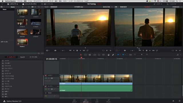 【DaVinci Resolve 12.5】2.1 エディット｜UI смотреть онлайн