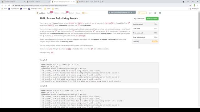 Weekly 243 Leetcode Contest Problems 1-3 Solutions [java] смотреть онлайн