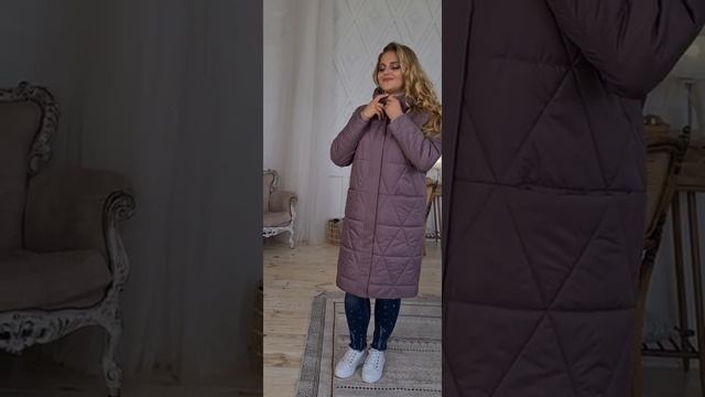 Демисезонный плащ Таира цвет №52 гляссе смотреть онлайн