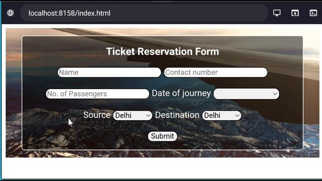Creating an Air Ticket Reservation Form and Stylish Ticket | HTML, CSS, PHP Tutorial смотреть онлайн