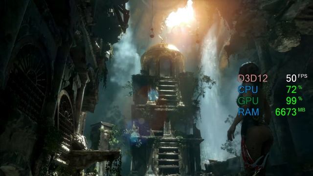 $110 GeForce GTX 960 -- Intel Core i3-8100 -- Rise of the Tomb Raider Benchmark смотреть онлайн