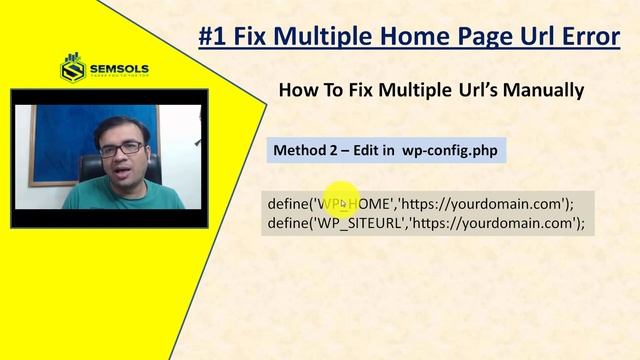 How to Fix www & non www Url Error in WordPress Canonical URL Error WpConfig htacces 2 Method смотреть онлайн