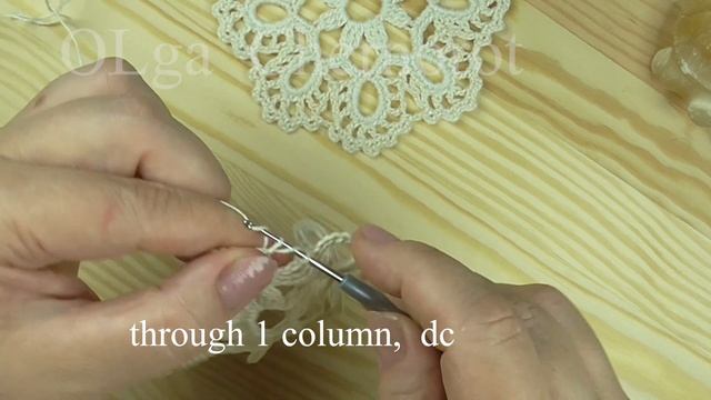 CROCTET Beautiful openwork round motif смотреть онлайн
