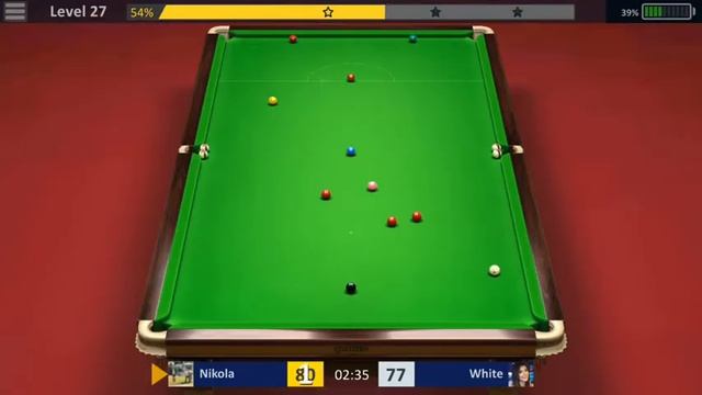Snooker Stars Level 27: 147 pts in 316.1045 sec! смотреть онлайн