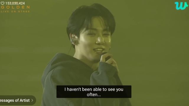 Part 2, Jungkook Golden Live Concert- Weverse ?? Jungkook Live Performance??❣️