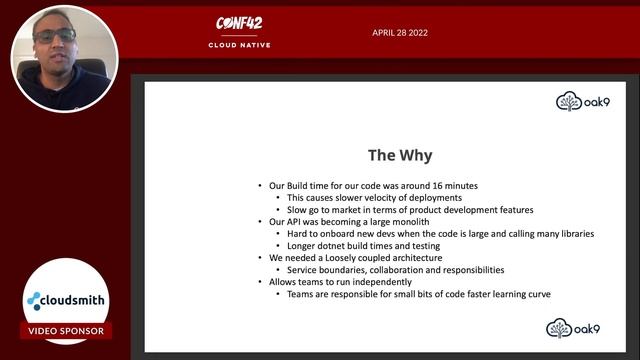 Argo CD and Kubernetes from event based to microservices | Ramesh Patel | Conf42 Cloud Native 2022 смотреть онлайн